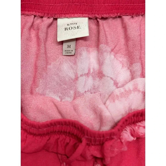 Knox Rose Dark Pink Women's Boho Skirt High Low Tie Dye size Medium - Picture 2 of 6